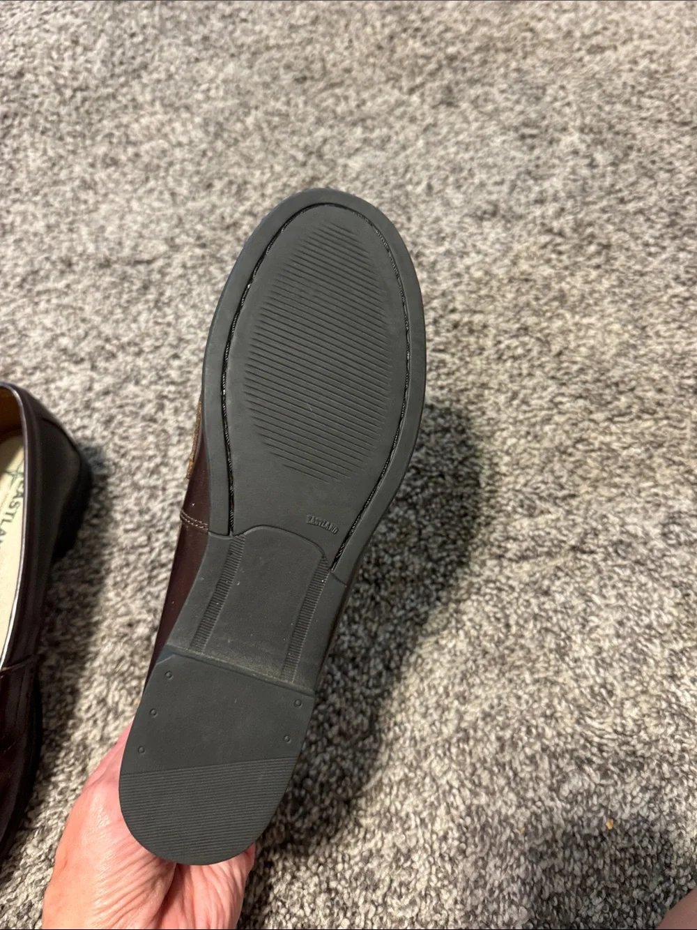 Eastland Women’s Burgundy Leather Penny Loafers
